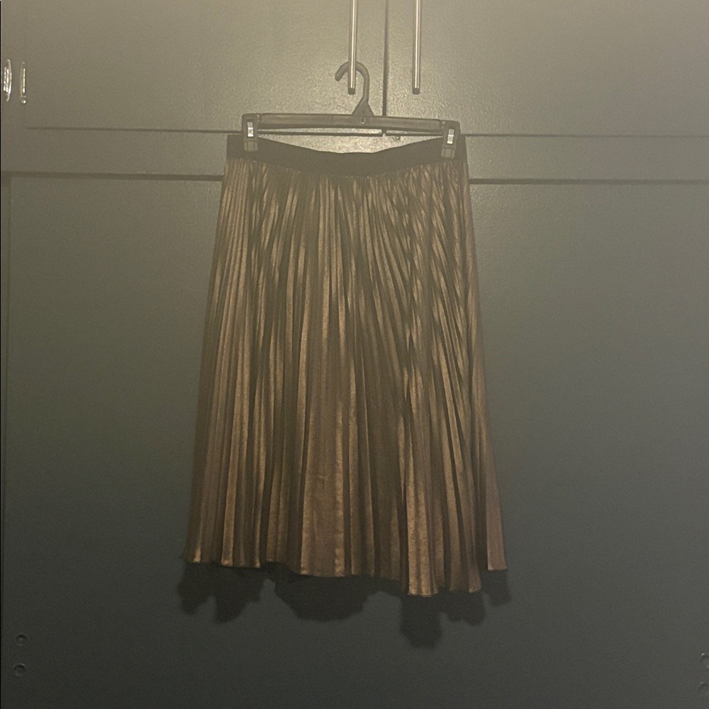 Leith Black and Brown Skirt